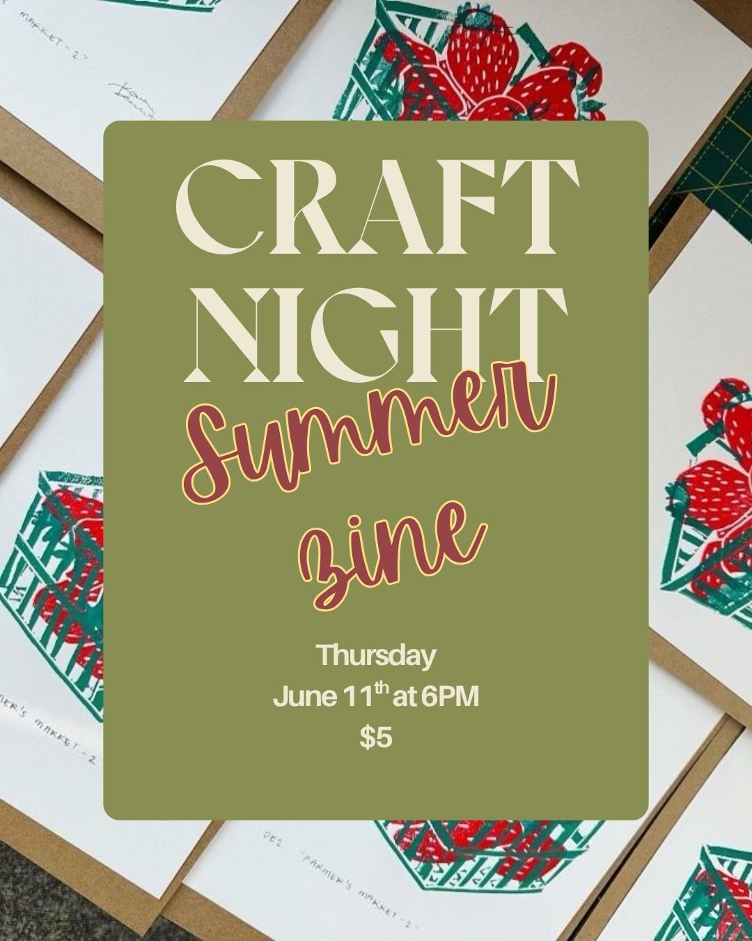 Craft Night: Summer Zine