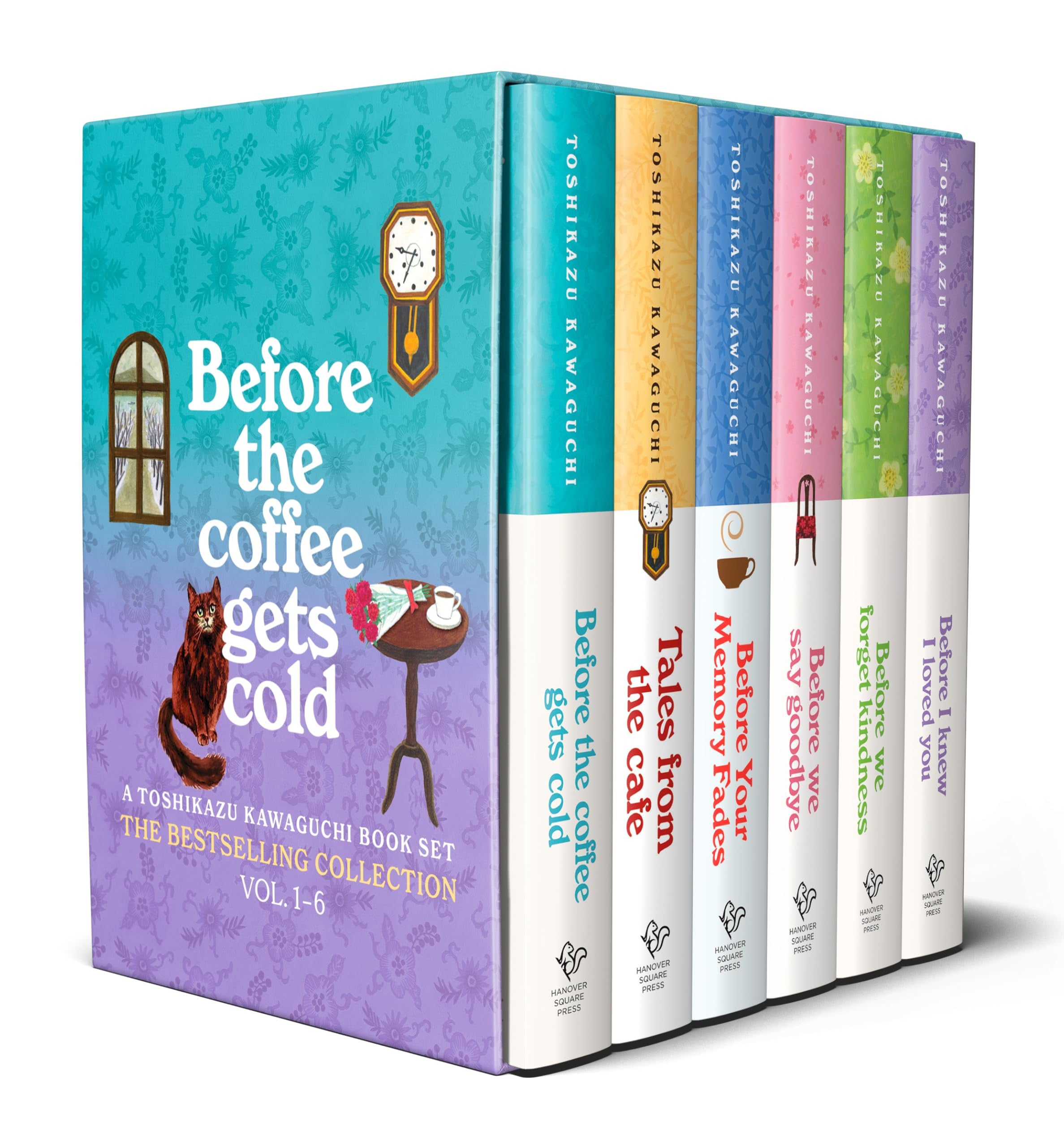 Before the Coffee Gets Cold by Toshikazu Kawaguchi (Books 1-6)
