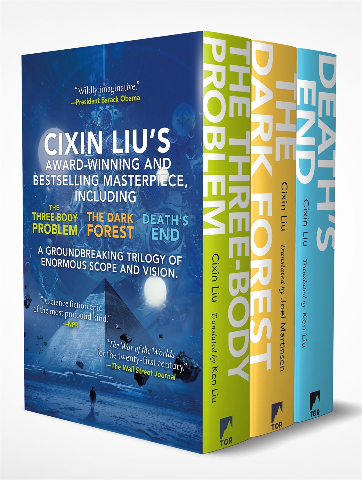 Three Body Problem Boxed Set by Cixin Liu, Ken Liu, Joel Martinsen