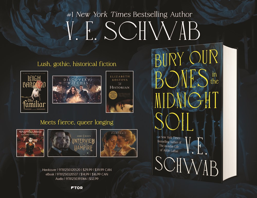 Bury Our Bones in the Midnight Soil by V.E. Schwab (Signed)