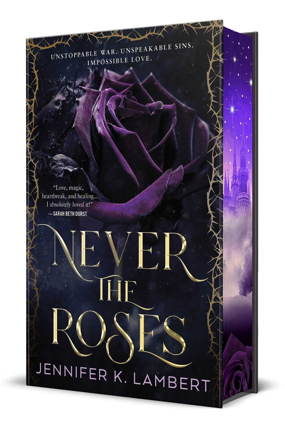 Never The Roses by Jennifer K Lambert