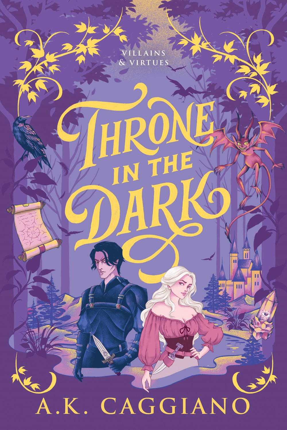 Throne in the Dark by A. K. Caggiano (Deluxe Edition Preorder)