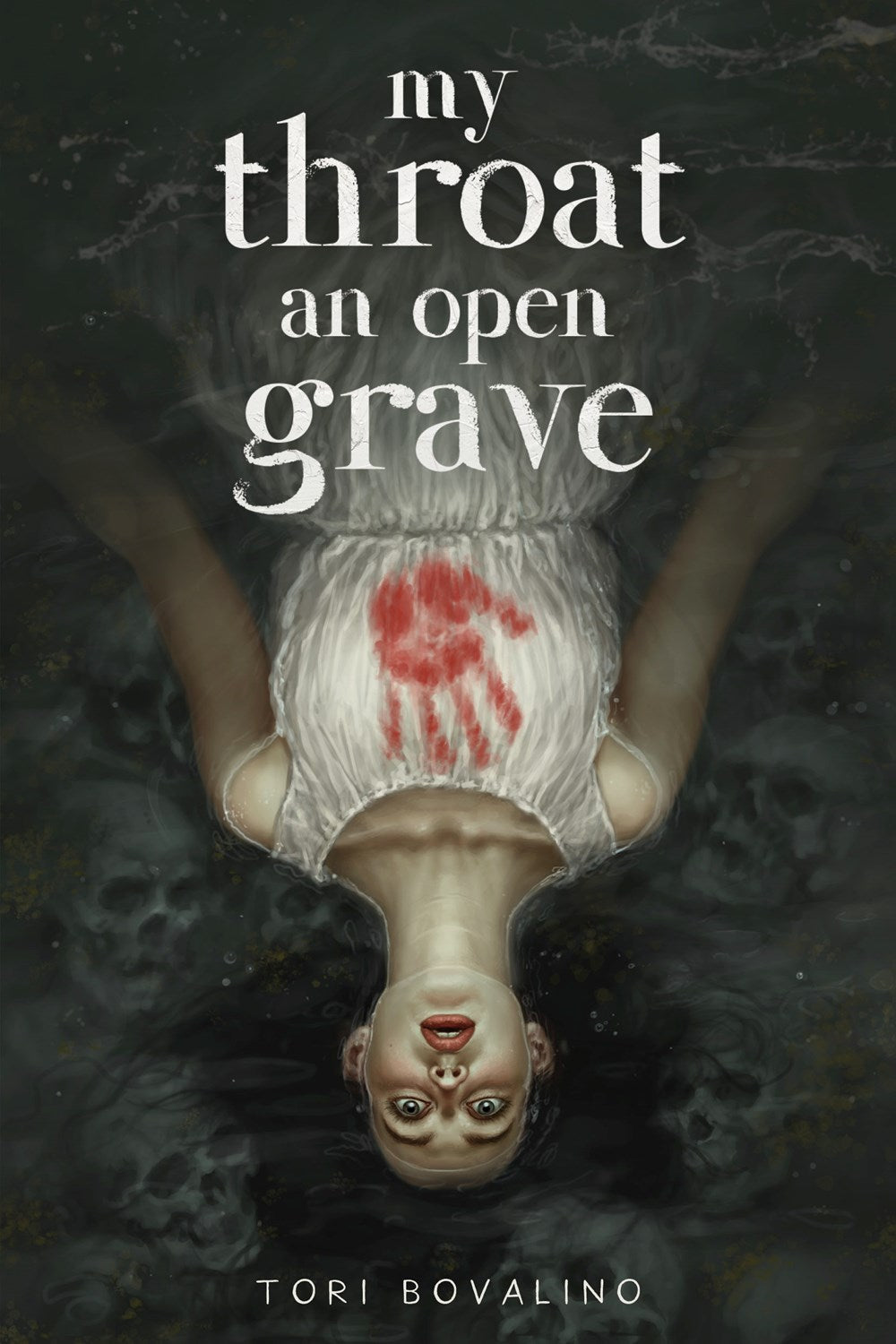 My Throat an Open Grave by Tori Bovalino (w/ signed book plate)