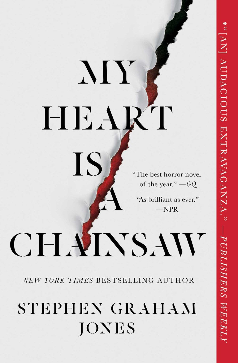 My Heart Is a Chainsaw by Stephen Graham Jones (w/ signed bookplate)