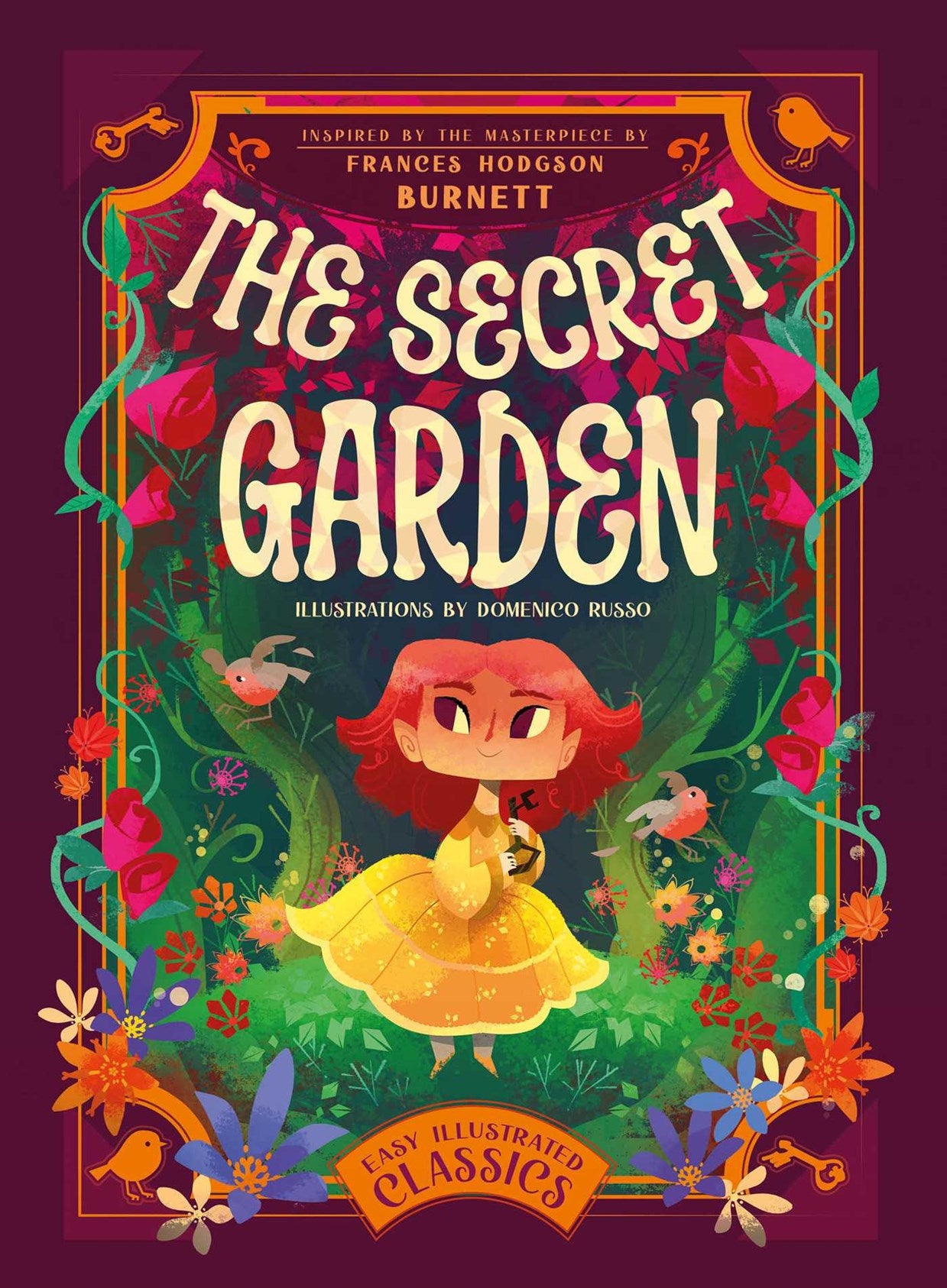 Easy Illustrated Classics: The Secret Garden by Domenico Russo