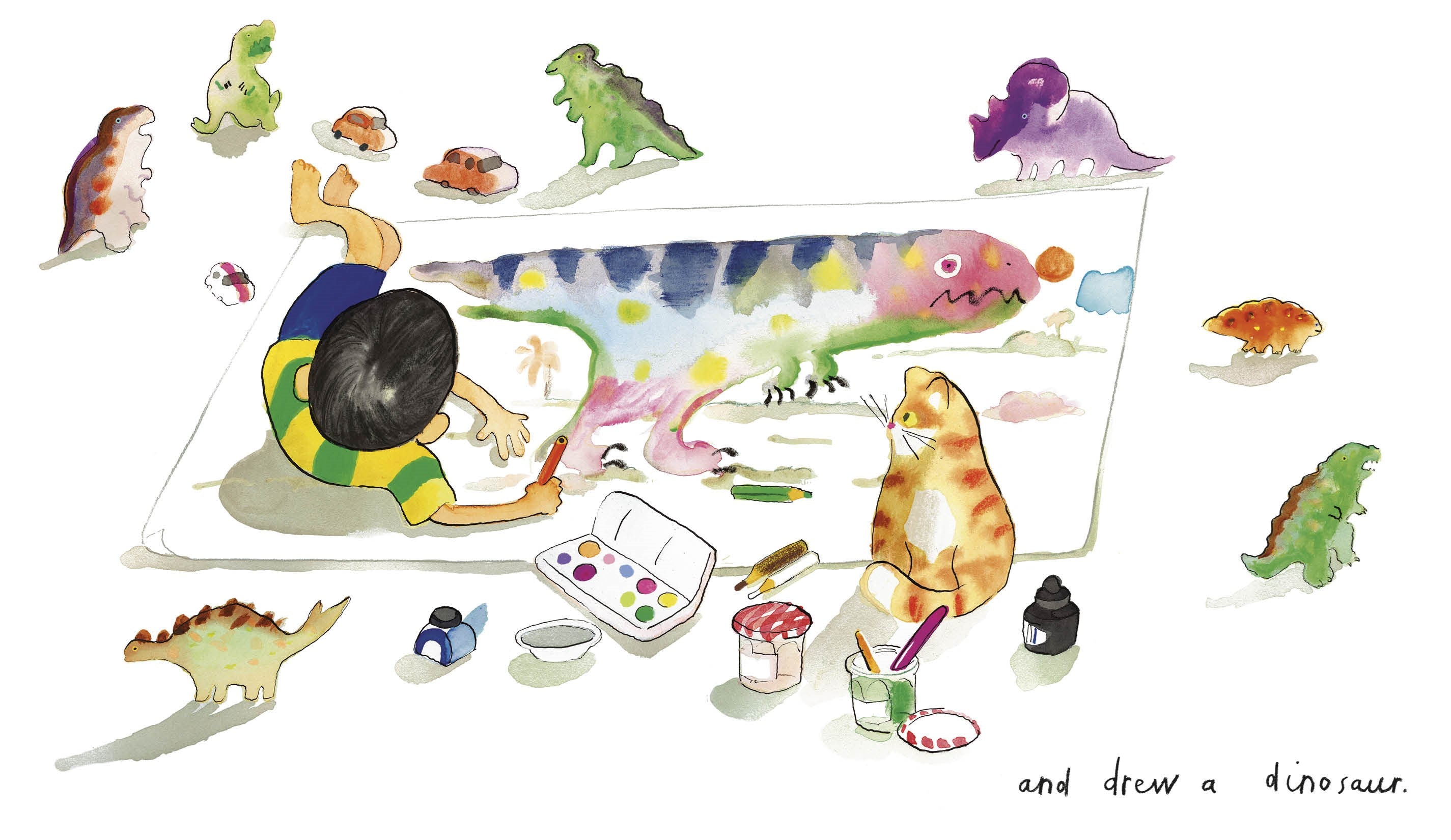 A Day Off School by Oliver Jeffers, Kevin Waldron