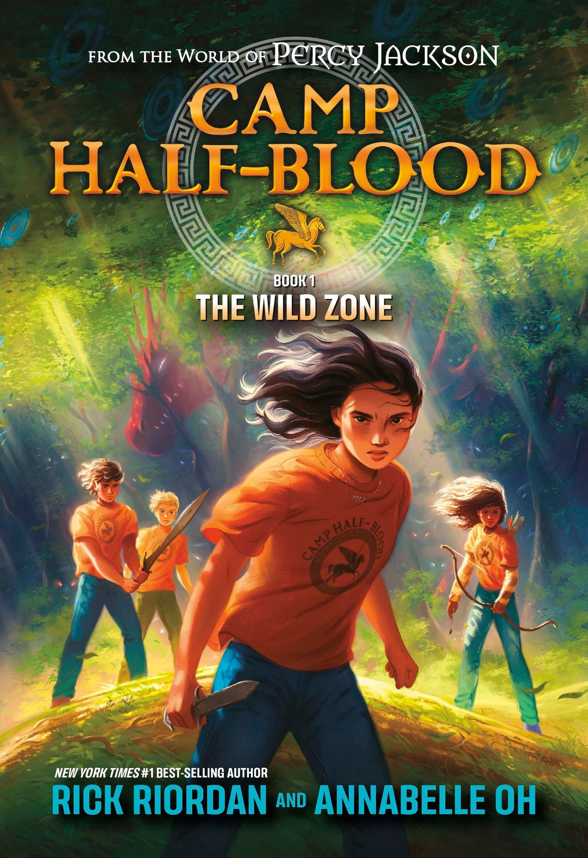 Camp Half-Blood by Rick Riordan, Annabelle Oh (Signed!)