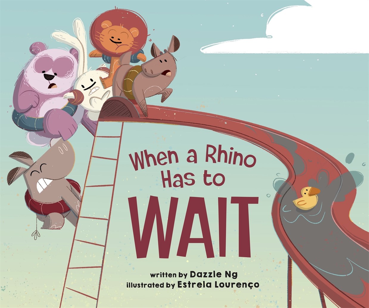When a Rhino Has to Wait by Dazzle Ng, Estrela Lourenço