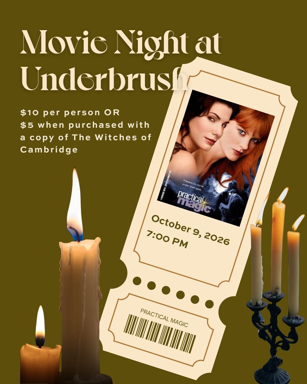 Practical Magic @ Underbrush Books
