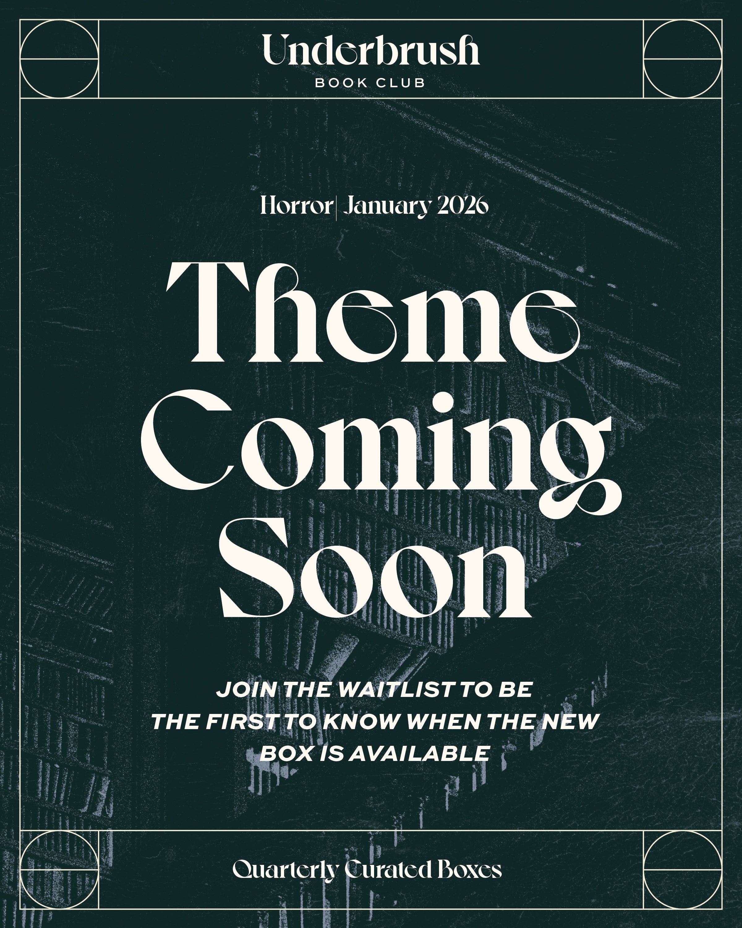 Quarterly Horror Book Box (January 2026)