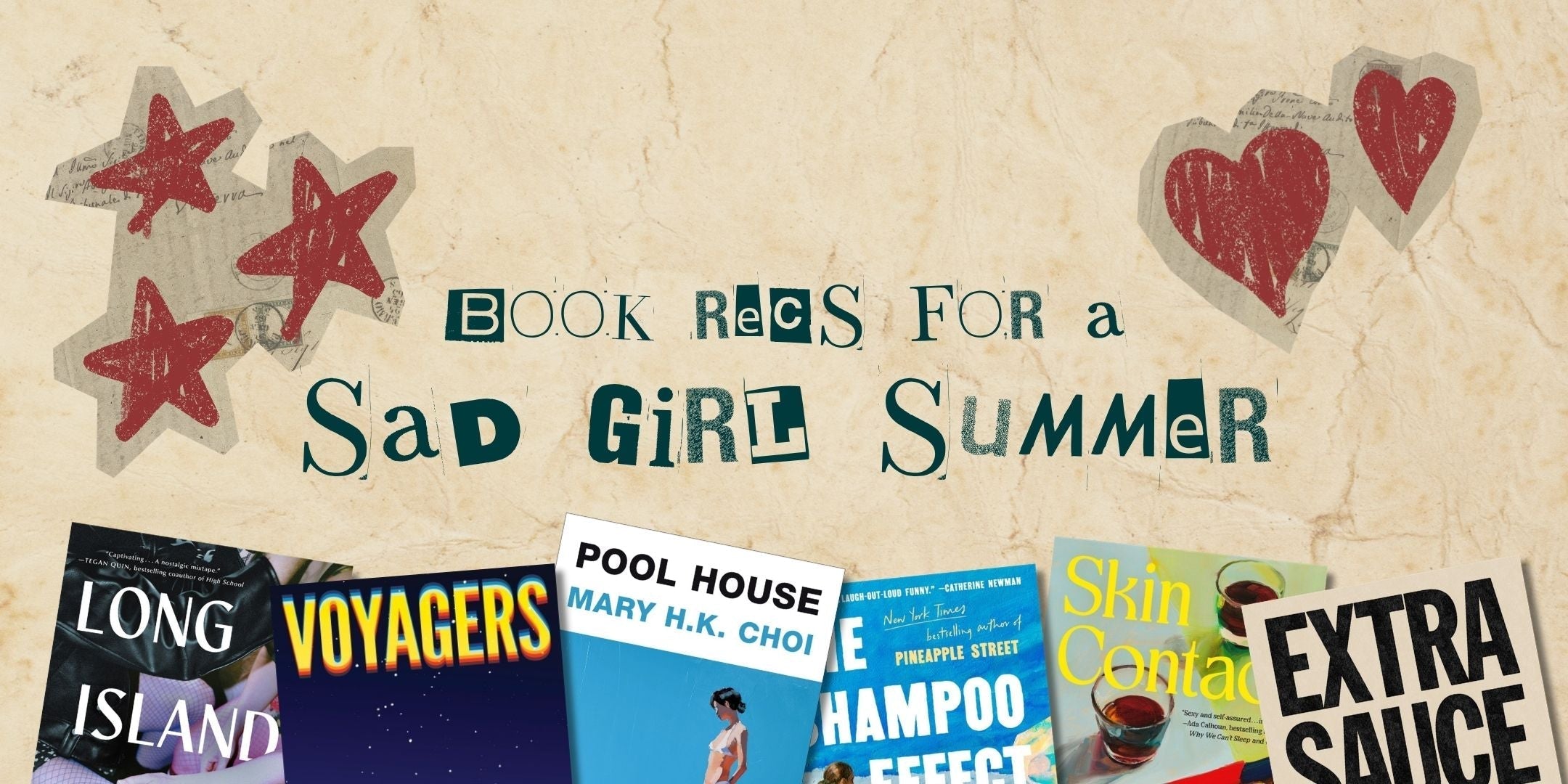 Sad Girl Summer Book Recs