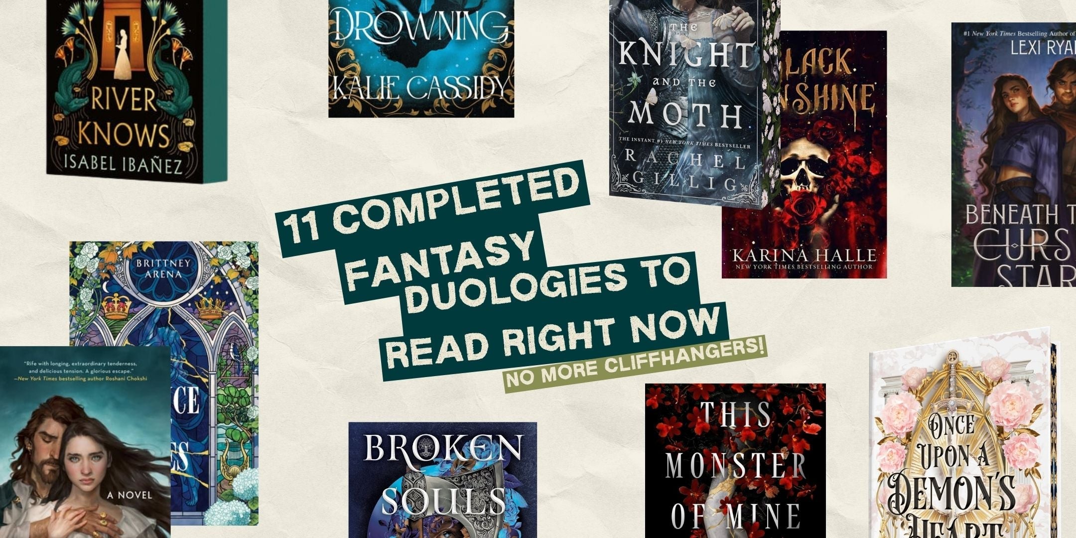 11 Completed Fantasy Duologies to Read this Fall
