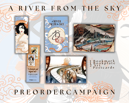 A River From the Sky by Ai Jiang (w/ signed book plate and author gifts)