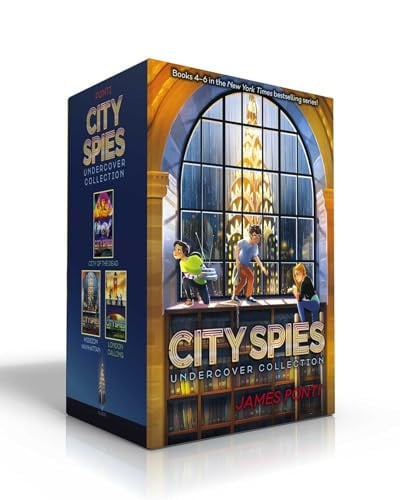 The City Spies Undercover Collection (Boxed Set) City of the Dead; Mission Manhattan; London Calling by James Ponti
