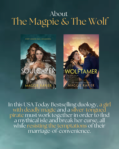 Wolftamer by Maggie Rapier (w/ bookplate &amp; art print)