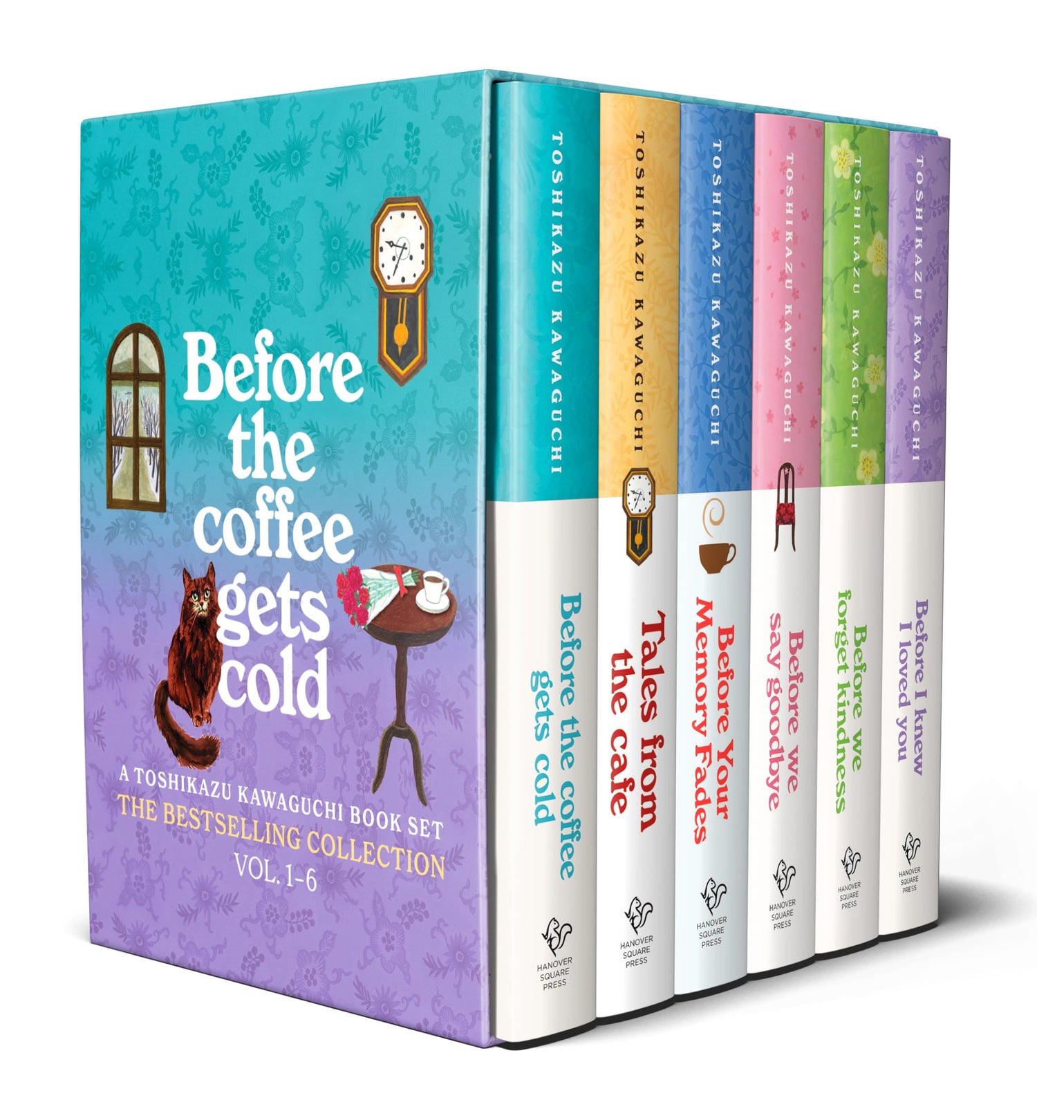 Before the Coffee Gets Cold by Toshikazu Kawaguchi (Books 1-6)
