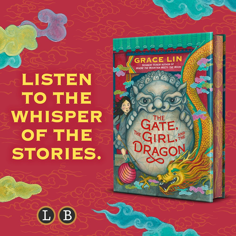 The Gate, The Girl, and The Dragon by Grace Lin (with Signed Art Print)