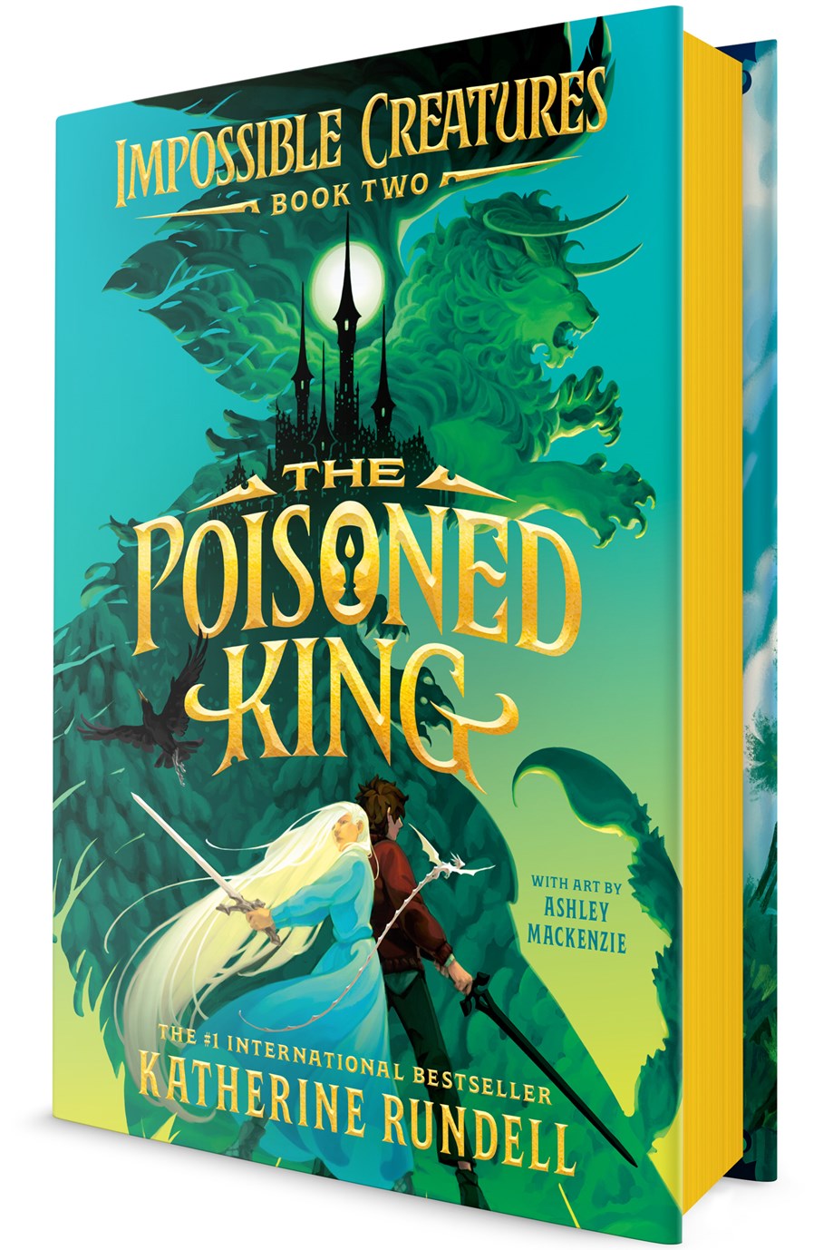 The Poisoned King by Katherine Rundell (Indie Exclusive Edition w/ sticker sheets)