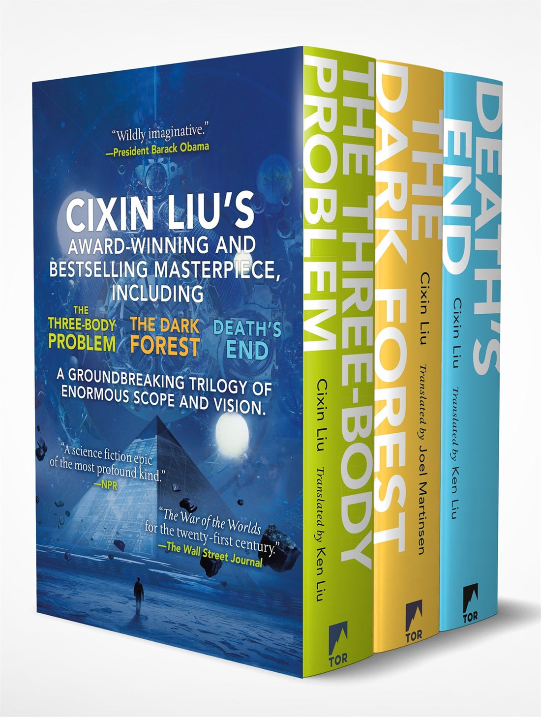 Three Body Problem Boxed Set by Cixin Liu, Ken Liu, Joel Martinsen