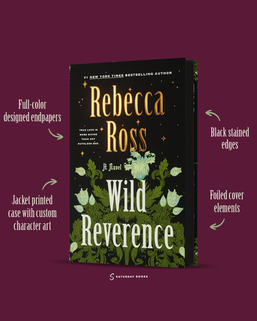 Wild Reverence by Rebecca Ross (Signed)