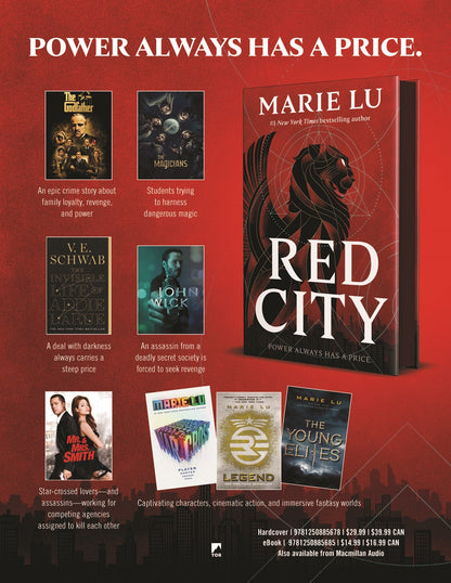Red City by Marie Lu (Preorder)