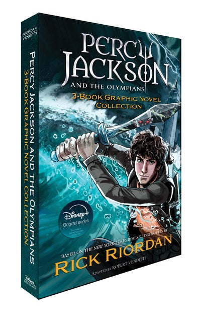 Percy Jackson 3-Book Graphic Novel Collection by Rick Riordon