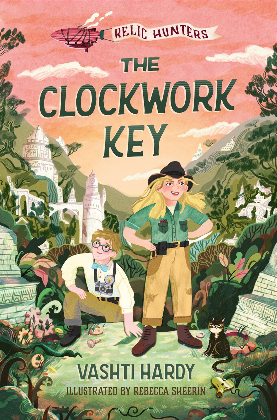 The Clockwork Key by Vashti Hardy, Rebecca Sheerin