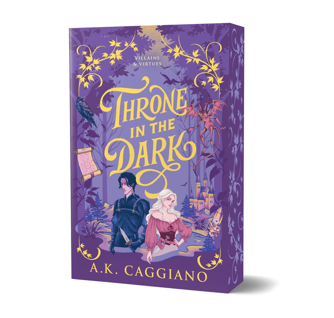 Throne in the Dark A Novel by A. K. Caggiano (Deluxe Edition)