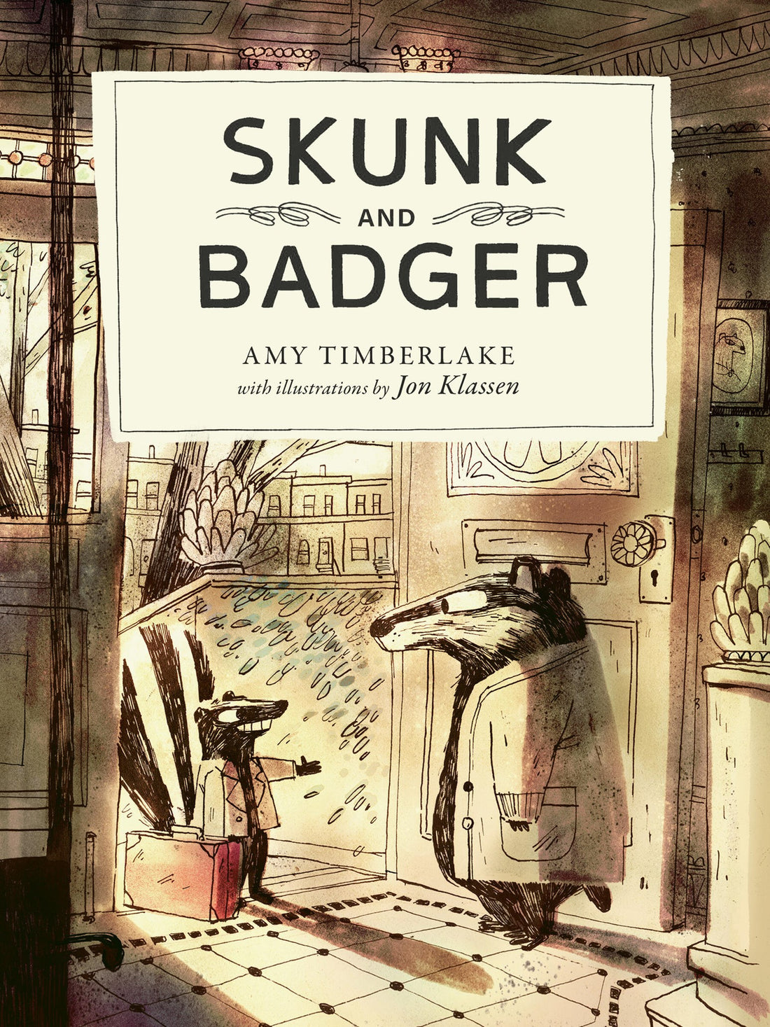 Skunk and Badger by Amy Timberlake, Jon Klassen