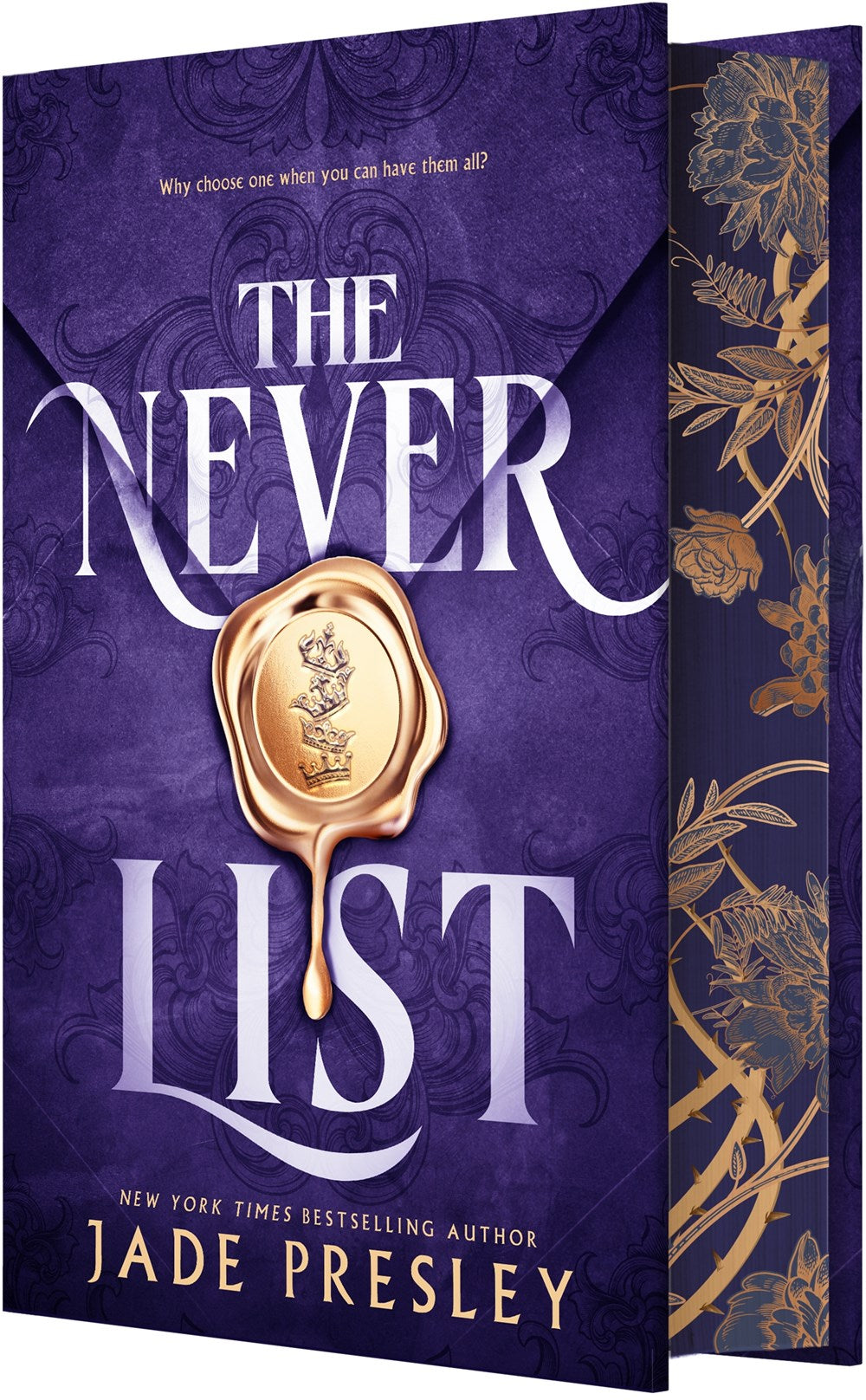 The Never List by Jade Presley