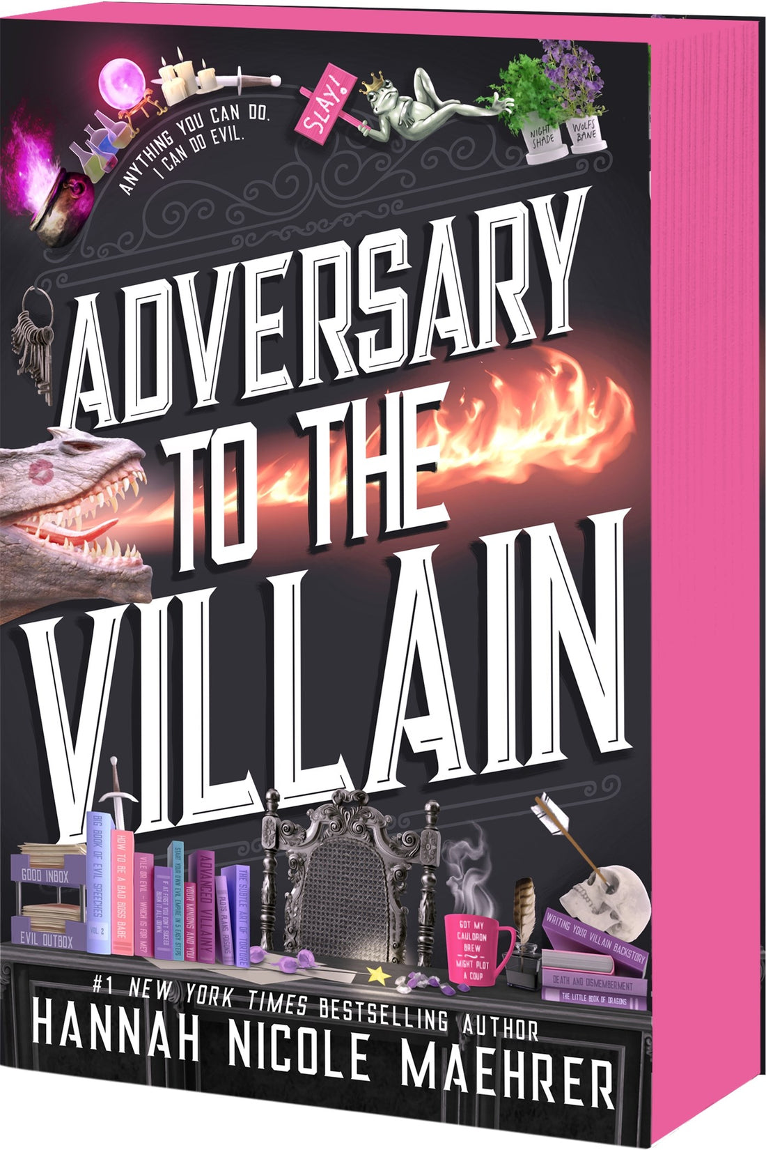 Adversary to the Villain by Hannah Nicole Maehrer