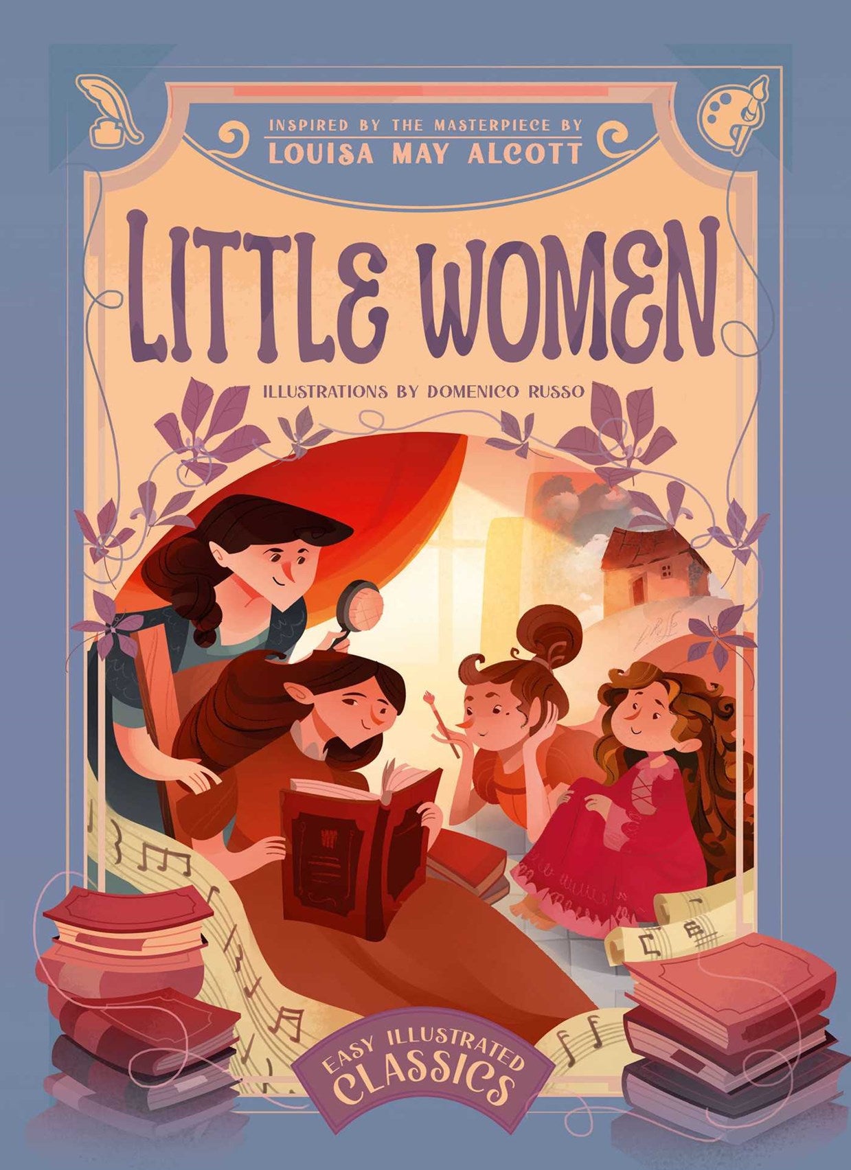 Easy Illustrated Classics: Little Women by Domenico Russo