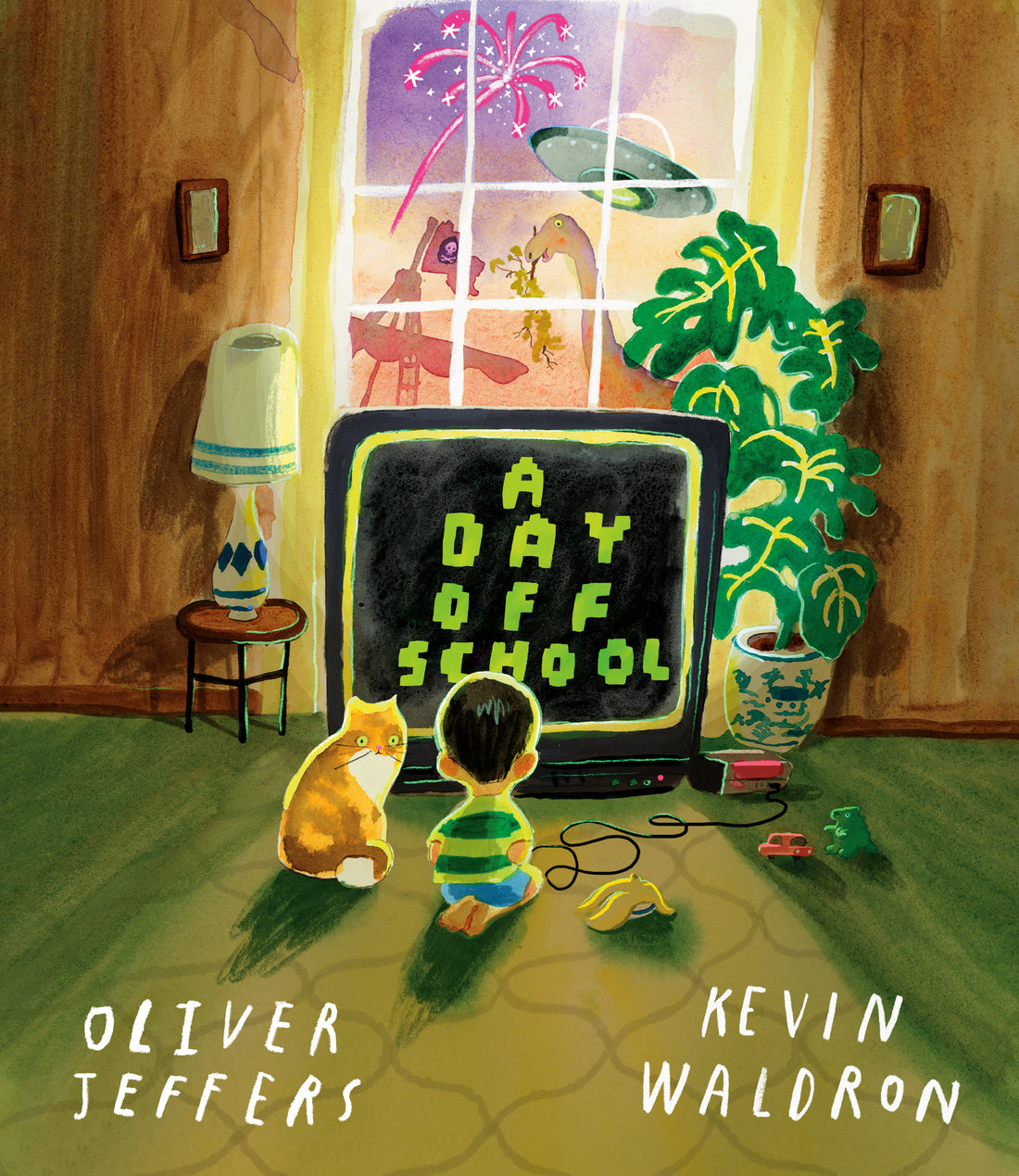 A Day Off School by Oliver Jeffers, Kevin Waldron