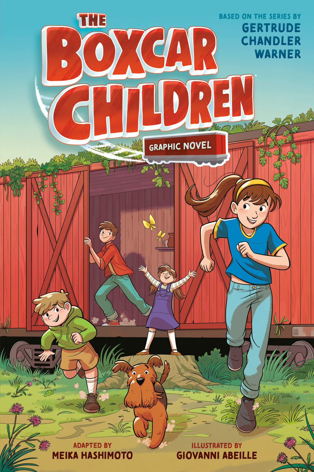 The Boxcar Children Graphic Novel by Gertrude Chandler Warner, Meika Hashimoto, Giovanni Abeille