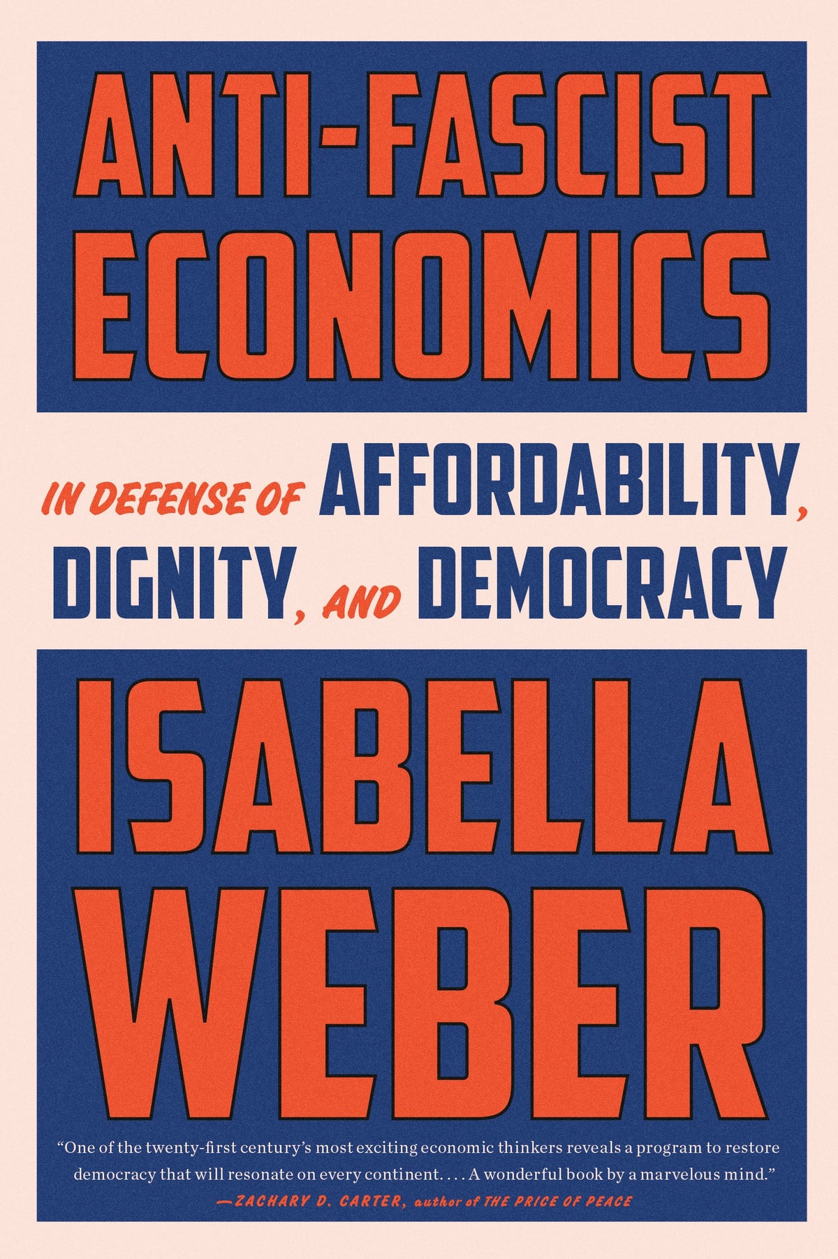 Anti-Fascist Economics by Isabella Weber
