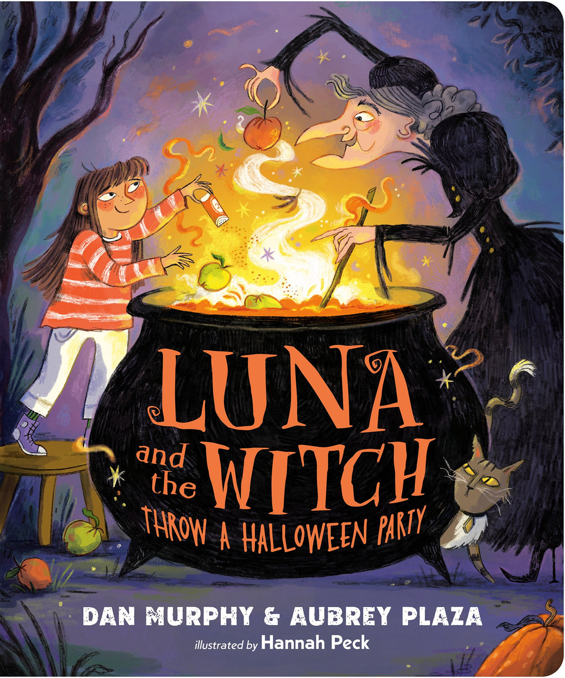 Luna and the Witch Throw a Halloween Party by Aubrey Plaza, Dan Murphy, Hannah Peck