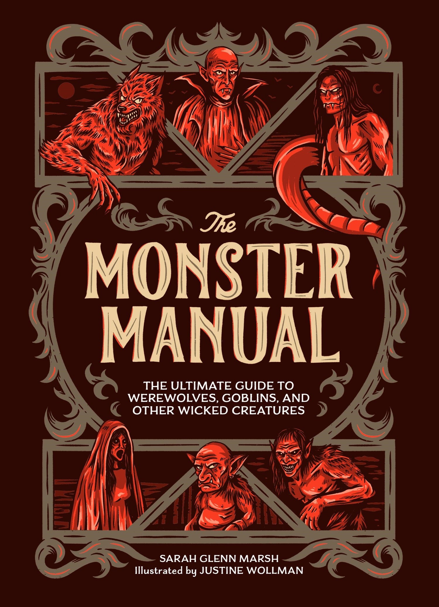 The Monster Manual by Sarah Glenn Marsh, Justine Wollman