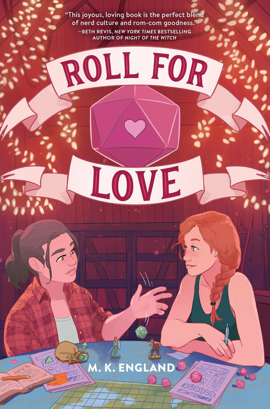 Roll for Love by M.K. England