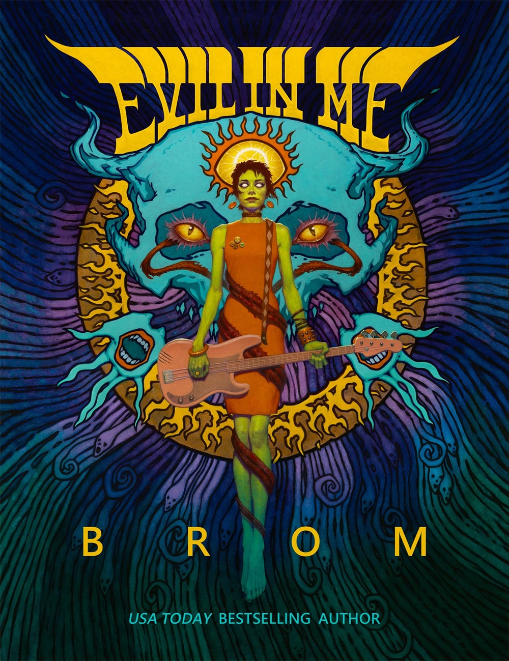 Evil In Me by Brom (w/ signed bookplate)