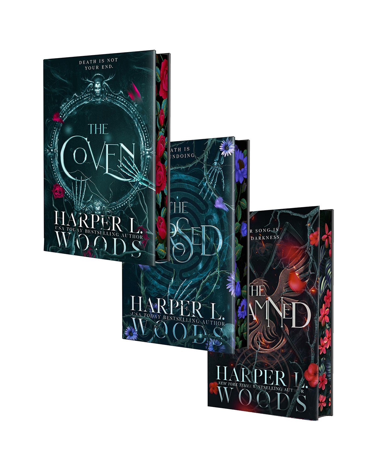 Coven of Bones Series by Harper L. Woods (Deluxe Edition)