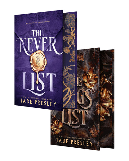 The Never List by Jade Presley Bundle (Deluxe Edition)