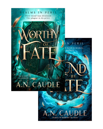 Realms in Peril by A.N. Caudle Bundle (Signed w/ Artwork)