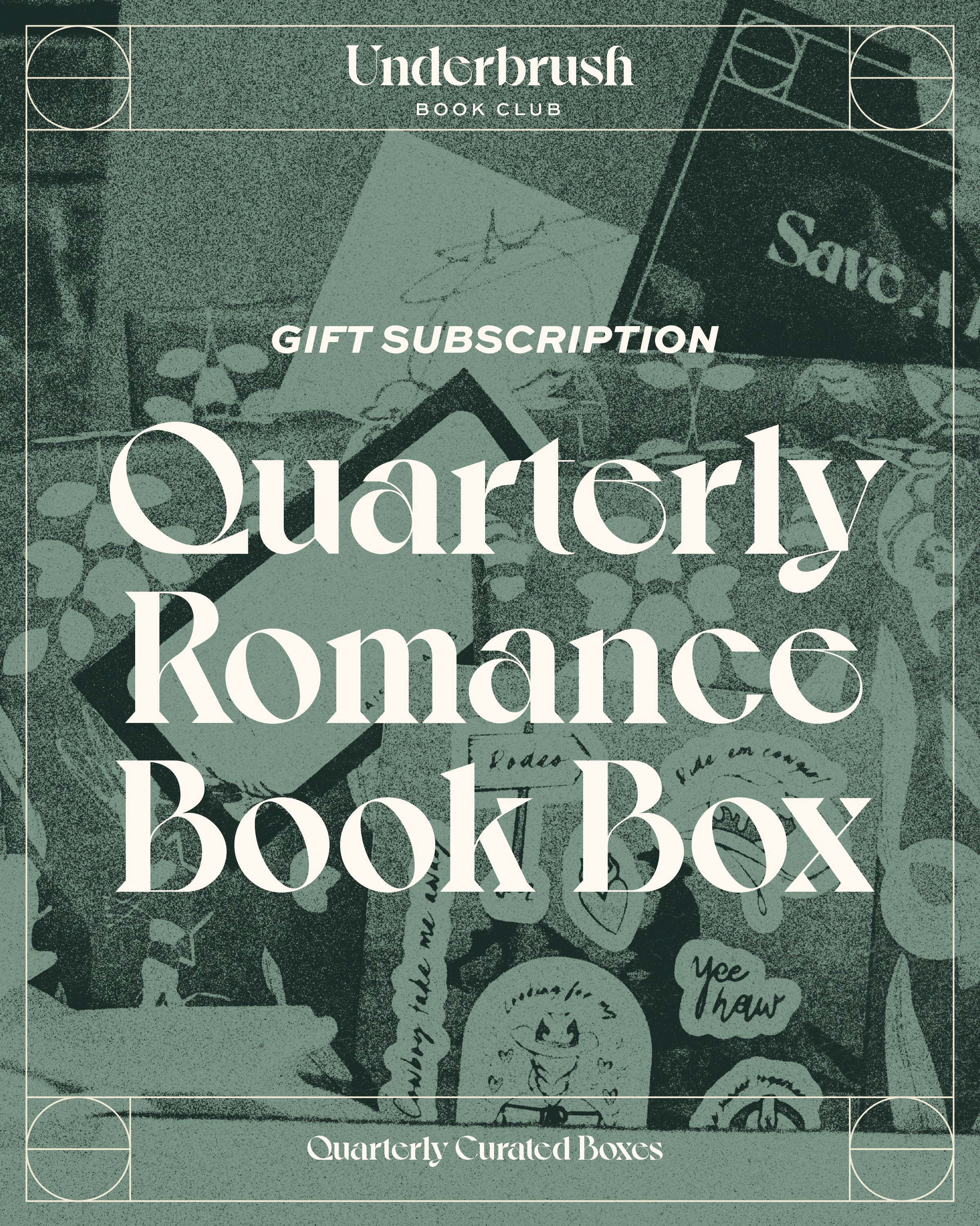 Romance Quarterly Book Box Gift Subscription