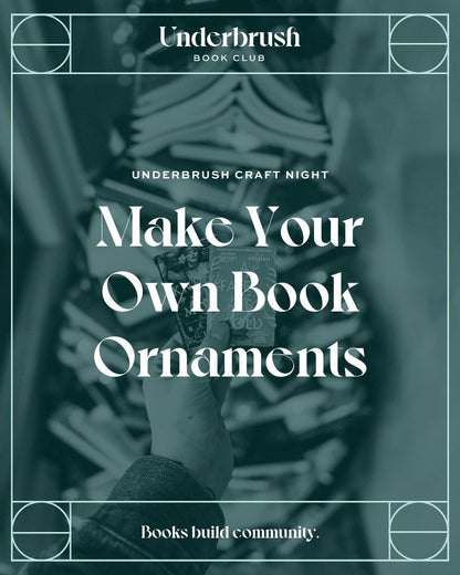 Make Your Own Book Ornament (Night 2)
